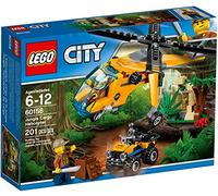 LEGO City 60158 - Jungle Explorers Elicottero da Carico della Giungla