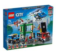 LEGO City 60317 Inseguimento della Polizia in Banca 915 pezzi | SIGILLATO