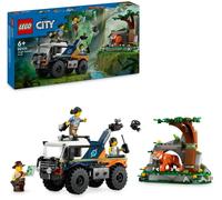 Lego City 60426 Fuoristrada Dell’Esploratore Della Giungla, Camion Giocattolo Con Minifigure E Tigre, Giochi Per Bambini 6+