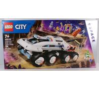 LEGO City Command Rover e Crane Loader - Set di costruzione giocattolo spaziale, 4 minifigure giocattolo astronauta, robot spaziale, 2 action figure aliene, regalo per ragazzi di 7 anni, ragazze e