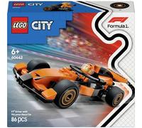 LEGO CITY 60442 - PILOTA E MONOPOSTO MCLAREN F1