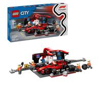 LEGO City Formula 1 Pitstop E Meccanici Con Monoposto Ferrari F1 60443 60443-Leg