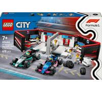 LEGO City Formula 1 Garage Con Monoposto Mercedes-AMG E Alpine F1 60444 60444-Le