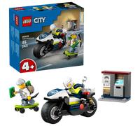 Inseguimento di LEGO® City con moto della polizia 60455
