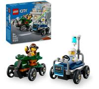 LEGO City - 60459 Pack Veicoli da Corsa: Aereo vs. Letto d’Ospedale - 1 pz.