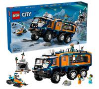 Lego City 60471 Grande camion artico con laboratorio con 5 minifigure Lupi artic