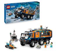 Lego City 60471 Grande camion artico con laboratorio con 5 minifigure Lupi artic