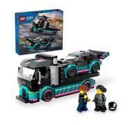 Auto da corsa e trasportatore Lego City