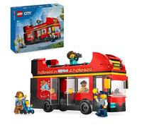 LEGO City Autobus Turistico Rosso a Due Piani, Giochi per Bambini e Bambine da 7