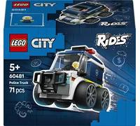 LEGO City - SUV della Polizia Giocattolo - Mini Veicolo di Emergenza con Minifigure Junior di Poliziotto - Regalini Fine Festa di Compleanno - Regalo da Collezione per Bambini da 5 Anni in su - 60481