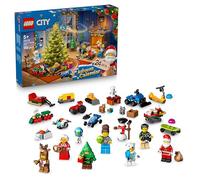 LEGO City Calendario dell'Avvento 2025 per Bambini e Bambine da 5 Anni - Gioco per il Conto alla Rovescia di Natale con 24 Sorprese tra cui Treno, Auto, Trattore e 7 Minifigure - Idea Regalo - 60475