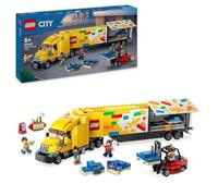 Camion per le consegne giallo