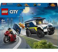 LEGO City Cellulare della Polizia Giocattolo - Kit di Modellismo con Camion con Porta della Cella Rimovibile, Moto, 3 Minifigure - Idea Regalo di Compleanno per Bambini da 6 Anni in su - 60479