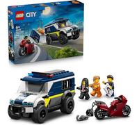 LEGO City Cellulare della Polizia Giocattolo - Kit di Modellismo con Camion c...