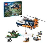 LEGO City Elicottero dell’Esploratore nella Giungla, Modellino di Veicolo Gioc