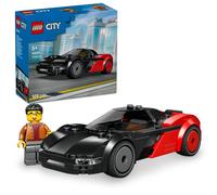 LEGO City EV Supercar Toy - Race Car Model Kit w/a Driver Minifigure - Fine Moto