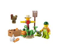 LEGO City Farm Combo Pack: Farm Garden and Scarecrow Polybag (30590) a