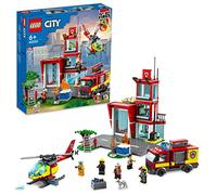 LEGO City Fire Station 60320 Building Kit for Kids Aged 6+; Includes 2 City Adventures TV Series Characters (540 Pieces)