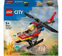 Lego - City Fire Elicottero Dei Pompieri 60411, Multicolore Lego