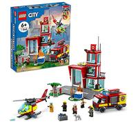 LEGO City Fire Station 60320 Building Kit for Kids Aged 6+; Includes 2 City Adventures TV Series Characters (540 Pieces)