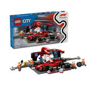 LEGO City Formula 1 Pitstop E Meccanici Con Monoposto Ferrari F1 60443 60443-Leg