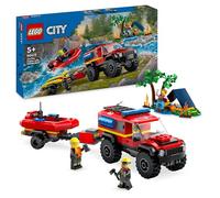 LEGO® City 60412 Fuoristrada antincendio e gommone di salvataggio