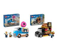 LEGO City Giocattolo Camion Donut + Giocattoli da Costruzione di Van per Hamburg