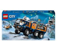 LEGO City Grande camion artico con laboratorio 60471 | Giochi per bambini da 8 anni, veicolo giocattolo da esplorazione con 5 minifigure e 3 animali, idea regalo, 1064 pezzi