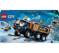 Lego City 60471 Grande camion artico con laboratorio con 5 minifigure Lupi artic