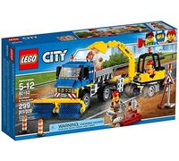LEGO City Great Vehicles 60152 - Spazzatrice ed Escavatore