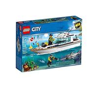 LEGO City Great Vehicles Diving Yacht 60221 Building Kit , New 2019 (148 Piece)