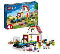 LEGO City il Fienile e Animali da Fattoria, Set con Trattore Giocattolo, Figure di Pecora, Mucca, Maiale e 4 Minifigure, Idea Regalo Creativa, Giochi Educativi per Bambini e Bambine da 4 Anni 60346
