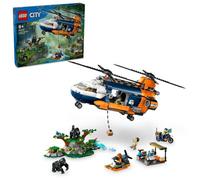 Lego City Jungle Explorers: Elicottero del campo base per bambini dagli 8 anni in su