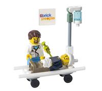 LEGO Città: Dottore e Paziente con Barella Letto e IV