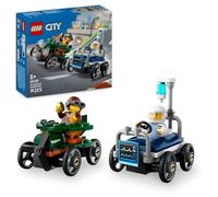 LEGO City Pack Veicoli da Corsa: Aereo Contro Letto d’Ospedale - Modelli di Au