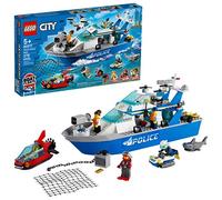 Lego City Police Patrol Boat 60277 Building Kit; Cool Police Toy for Kids, New 2021 (276 Pieces)