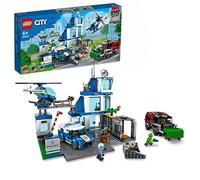LEGO City Police Stazione di Polizia, Set con Elicottero Giocattolo, Macchina e Camion della Spazzatura, Giochi per Bambini, Bambine, Ragazzi e Ragazze da 6 Anni in su, Idee Regalo di Compleanno 60316