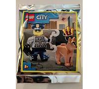 LEGO City Polizia ufficiale con cane Minifigure Foil Pack Set 952109 (insaccato)
