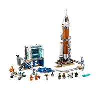 LEGO City Razzo Spaziale e Centro di Controllo, Set Spedizione su Marte, Giocattoli per Bambini Ispirati alla NASA, con Minifigure di Astronauti, Scienziati e Robot, 60228
