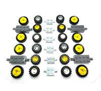 LEGO Bricks 4079 City - Sedie a 10 Pezzi, 2 x 2 perni, Colore: Rosso