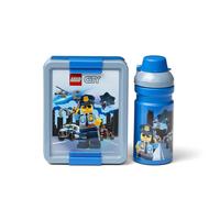 Room Copenhagen Set da Pranzo Lego City, Blu/Grigio, one size