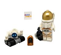 LEGO City Space Port: Astronauta con robot rover spaziale
