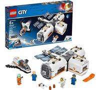 LEGO City Space Port Stazione Spaziale Lunare, Giocattoli per Bambini Dedicati alle Avventure nello Spazio, Ispirati dalla Nasa, Serie Spedizione su Marte, 60227