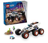 LEGO City Space Explorer Rover e Alien Life Toy, regalo spaziale per ragazzi e ragazze dai 6 anni in su con 2 minifigure, robot ed extraterrestri, giocattolo STEM giocattolo, 60431