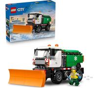 LEGO City Spazzaneve Giocattolo - Kit Modello di Camion con Minifigure, Attre...