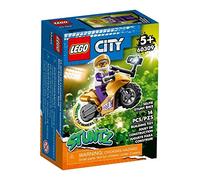 LEGO City Stuntz Stunt Bike dei Selfie, Moto Giocattolo con Funzione “Carica e Vai”, Idea Regalo per Bambini dai 5 Anni, 60309