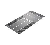 LEGO CITY - PIASTRA STRADALE RETTILINEO E INCROCIO A T ANNI 5+ ART 60236