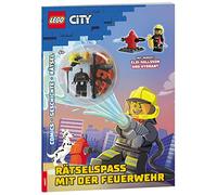LEGO® City(TM) - Rätselspaß mit der Feuerwehr: Mit LEGO® Miniset "Eldi Hallsson und Hydrant"