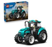 LEGO City Trattore 60498 | Giochi per bambini da 6 anni, veicolo giocattolo da fattoria con minifigure del contadino, regalo di compleanno, 204 pezzi