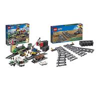 Lego City, Treno Merci, 60198 & City Trains, Scambi, 60238 - NUOVO